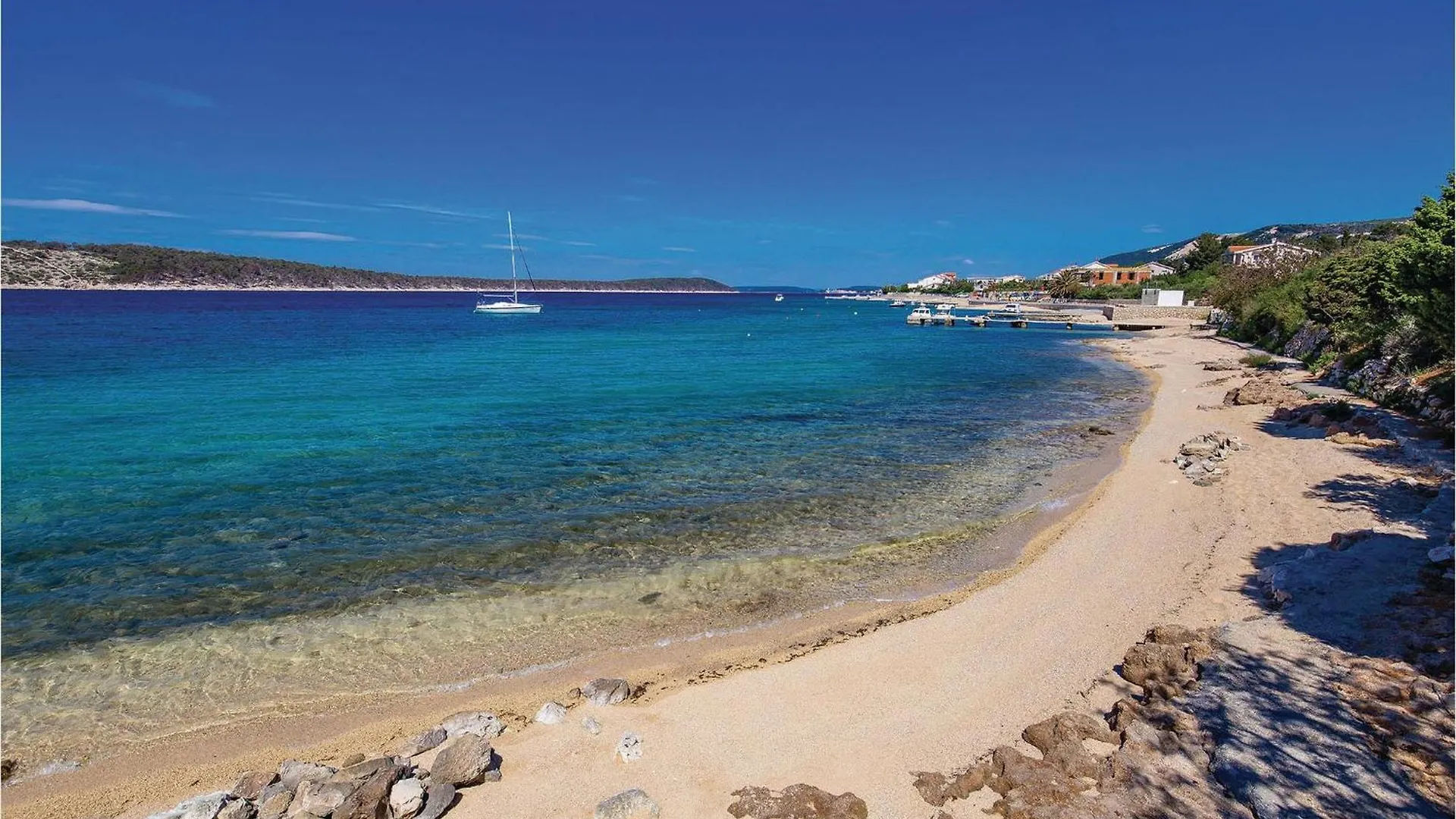 Cozy Apartment In Barbat-Rab With House Sea View Barbat na Rabu Croatia